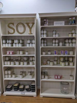 All soy, all made on-site