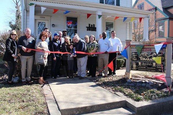 Ribbon cutting in February of 2016.