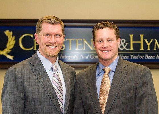 Ken Christensen, founder, on the right, and Russ Hymas, managing partner, on the left