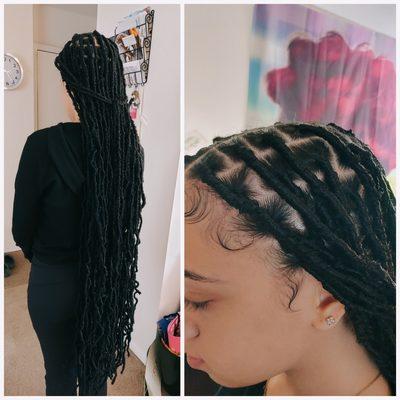 Medium locs