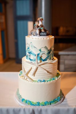 Zest Bakery wedding cake