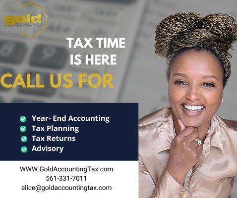 We are taking new clients. Let's help you in preparing your tax return