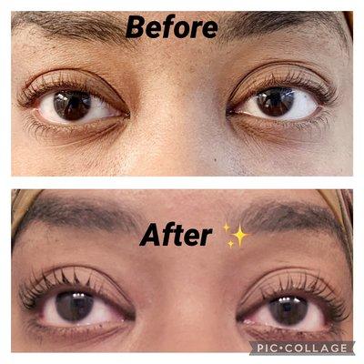 Lash Lift and Tint