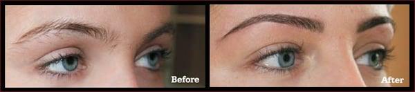 It is inexpensive way to gain the facial beauty. Our experience team advise you what brow shape is apporpriate for you face.