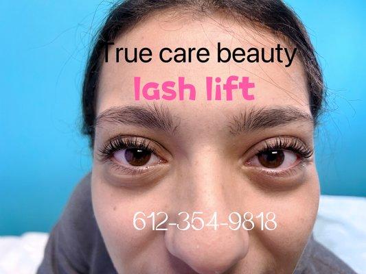 Lash lift real work