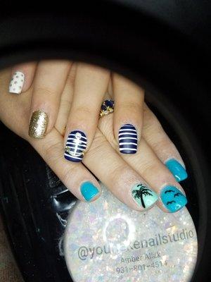 Beach Nails