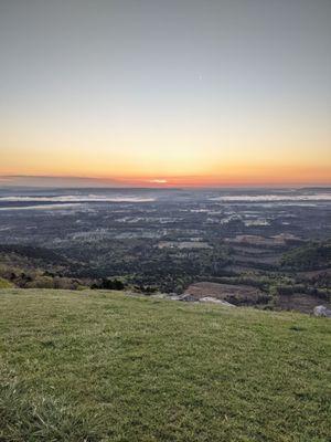 beautiful view from campsite