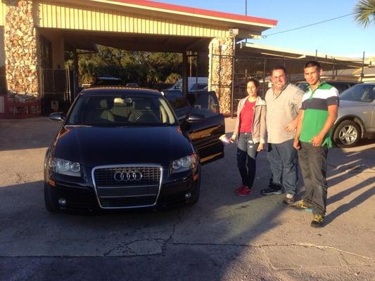 First car sold at Orlando Auto Imports, happy and satisfied costumer!