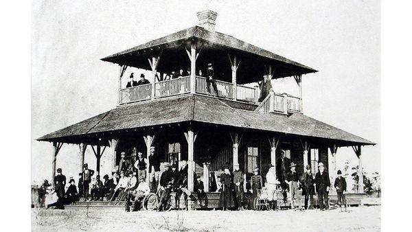 The 'original' Pinehurst Club House used as model for The Nest, gotta love the history!