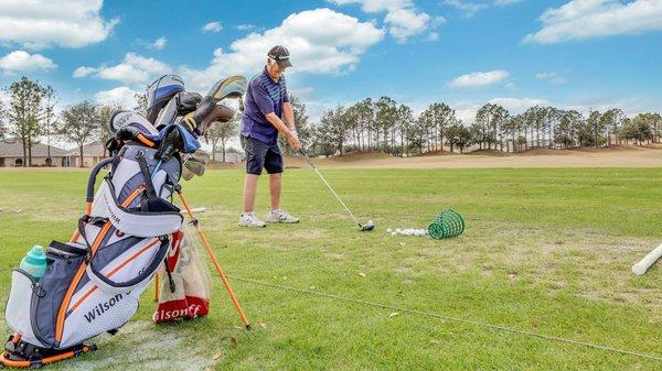 Golf Every Day In The Mild Temperate Weather