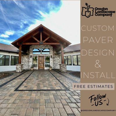 Custom outdoor paver patio