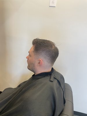 Medium skin fade cut by Lori