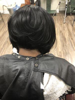 Stacked Bob Haircut Style