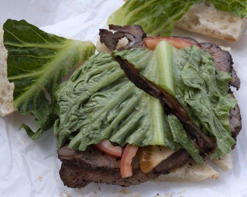 Tri-tip sandwich