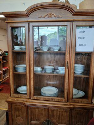 Perfect Cabinet for Displaying that Vintage  China.