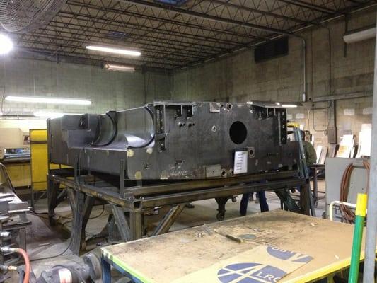 Diesel fuel tank for a caterpillar in Tasmania