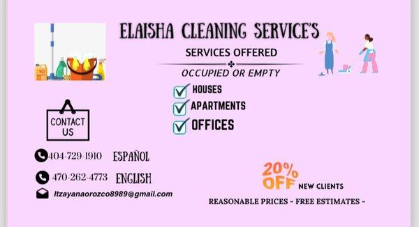 Elaisha Cleaning Service's