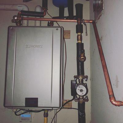 Another new Noritz Tankless Water Heater Done Right.