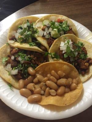 Al pastor tacos... mmmm.