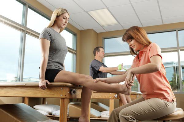 Our Sports Medicine and Rehab department features highly trained staff who are ready to meet all of your physical medicine needs.