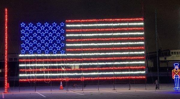 Flag display