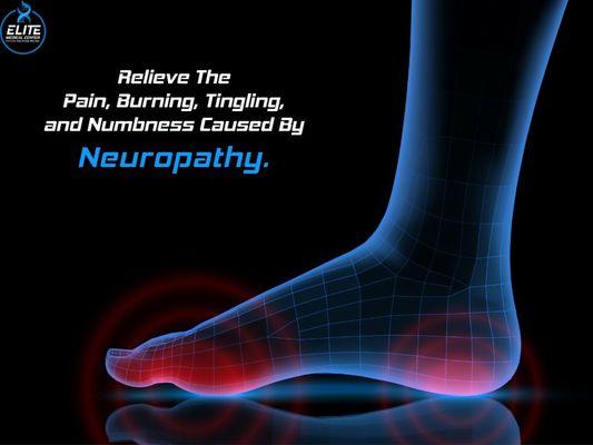 We accept insurance for neuropathy therapy treatments.