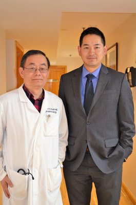 Wallace Wang MD (right), Jackson Kuan MD (left)