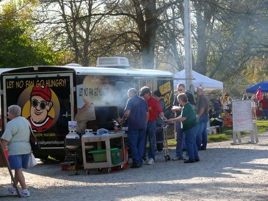 Food vendor at event