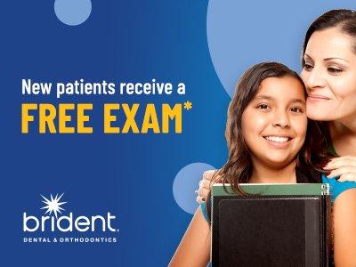  New patients receive a free exam. Book today!