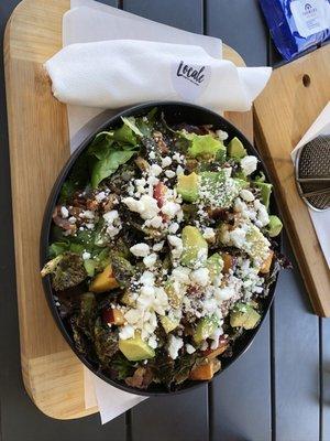 Stone Fruit and Field Greens Salad