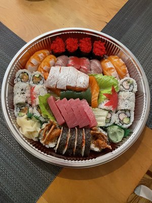 Take out sushi