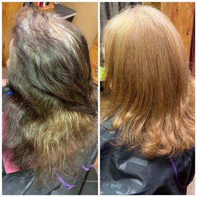 Before & after color correction & cut!