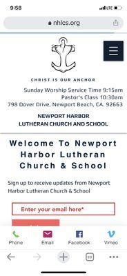 Newport Harbor Lutheran Church