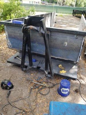 Waste container repair