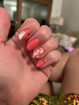 Spooky nails