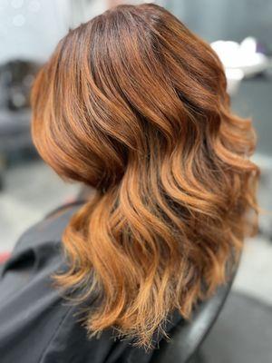 copper hair