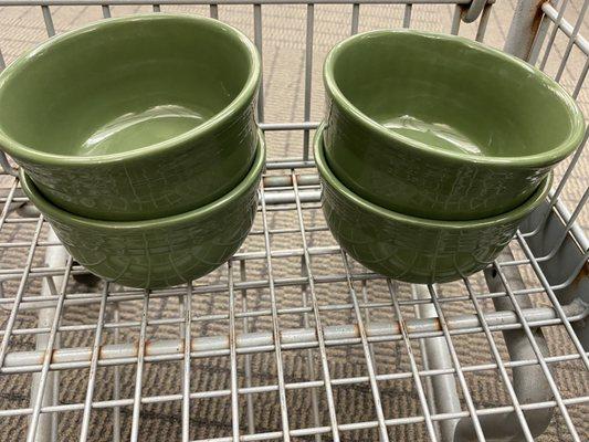 Bowls (green) my favorite color