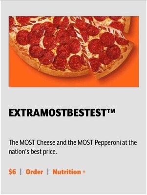 Best fast pizza deal!