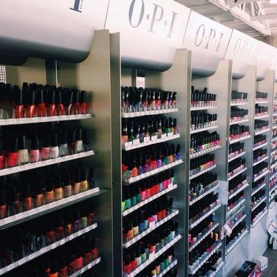 Great selection and prices on all things beauty. The nail polishes are my favorite.