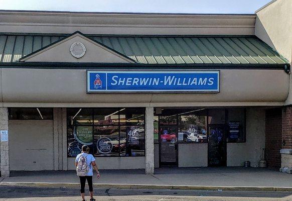 Storefront for Sherwin-Williams Huber Heights