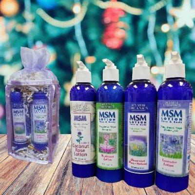 A FEW OF OUR VARIETY OF MSM LOTION