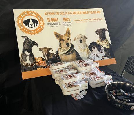 11/04/2023 NV SPCA adoptions @ the Lee's Wine event @ Dollar Loan Center. Thanks Tito's!