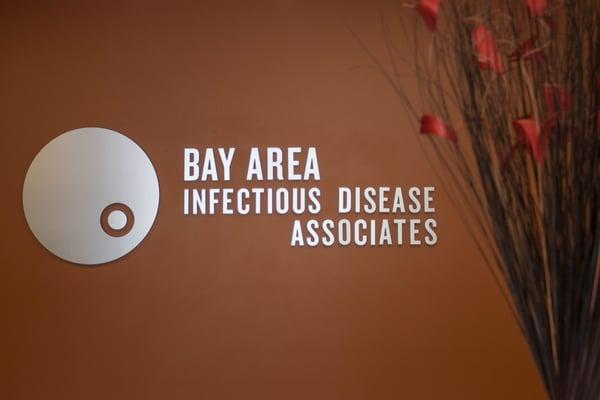 Lobby wall of Bay Area Infectious Disease Associates Office (Brandon)