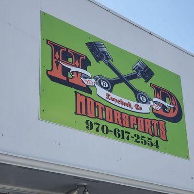 Our Logo on our Loveland CO location.