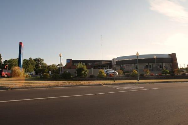 The front of the Hospital