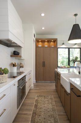 Modern Kitchen Remodel. Neutral. Thermador Appliances. Dura Supreme Custom Cabinets