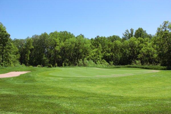 Hole #6 Green. Chomonix Golf Course