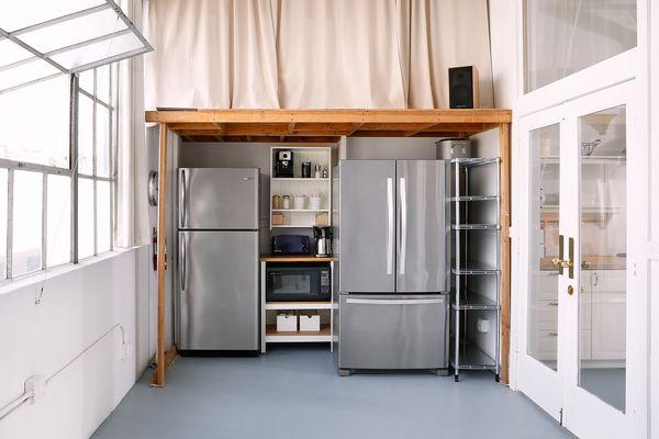 Full Kitchen with 2 Refrigerators