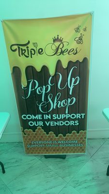 Pop Up Shop Sign