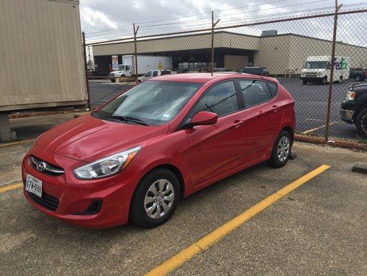 2016 Hyundai Accent rental